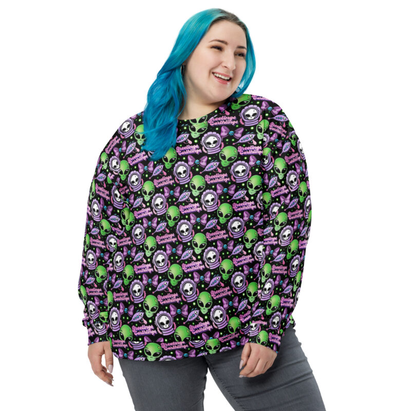 Space Babe Premium Sweatshirt - Bild 5
