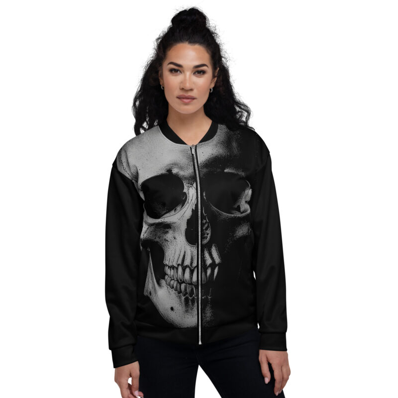 Realistic Skull Bomberjacka - Bild 5