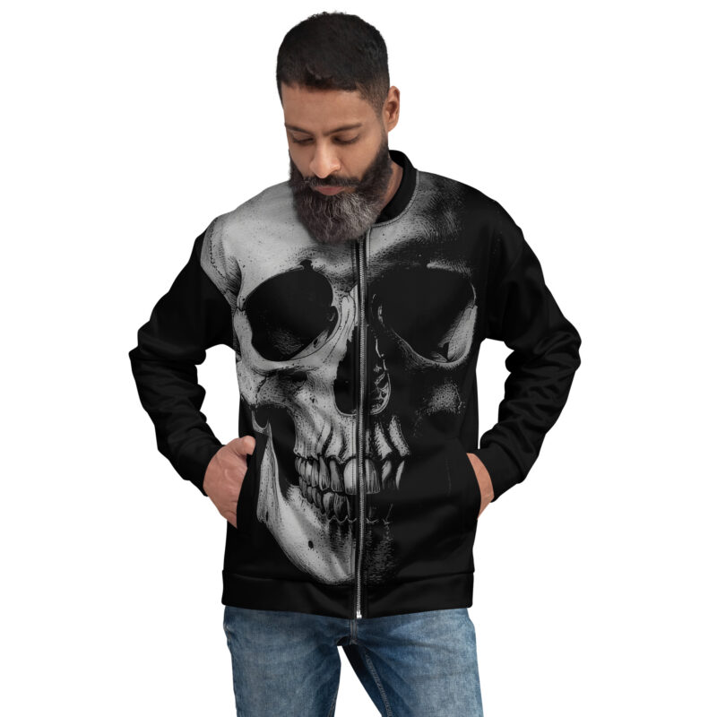 Realistic Skull Bomberjacka - Bild 6