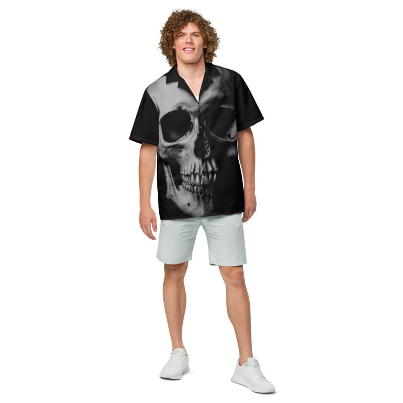 Realistic Skull Skjorta - Bild 5