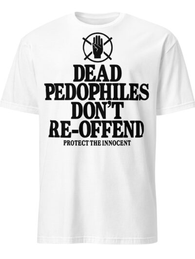 Dead Pedophiles T-shirt Vit
