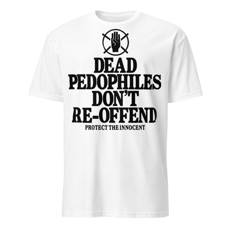 Dead Pedophiles T-shirt Vit