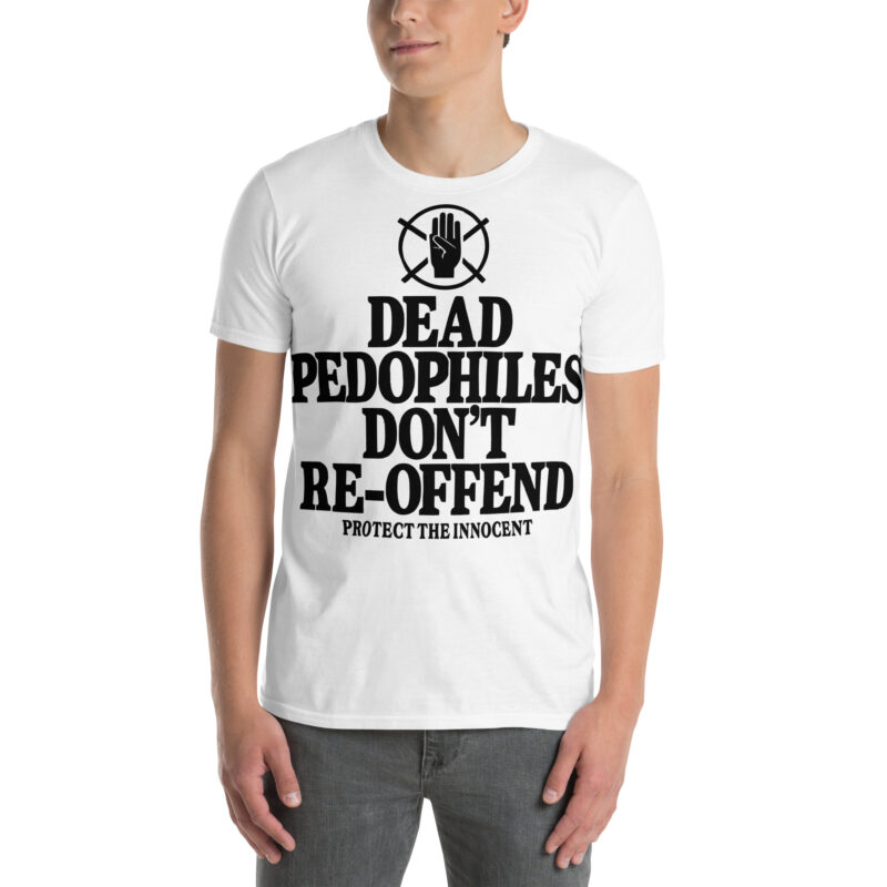 Dead Pedophiles T-shirt Vit - Bild 2