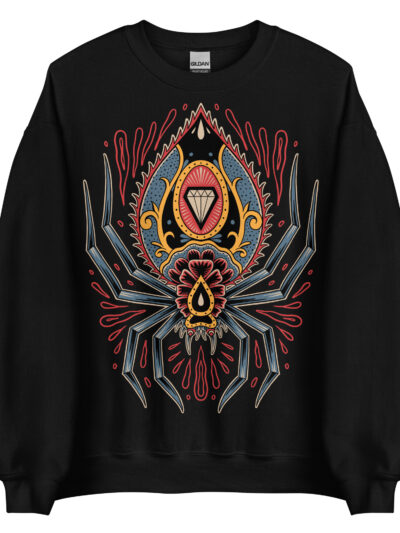 Spider Tattoo Sweatshirt