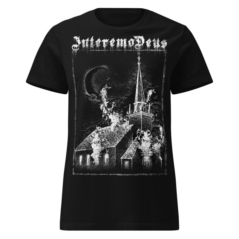 Burning Church Women's T-shirt