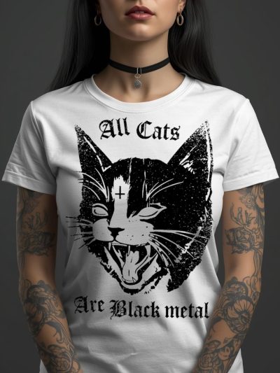 All Cats Are Black Metal Women's T-shirt