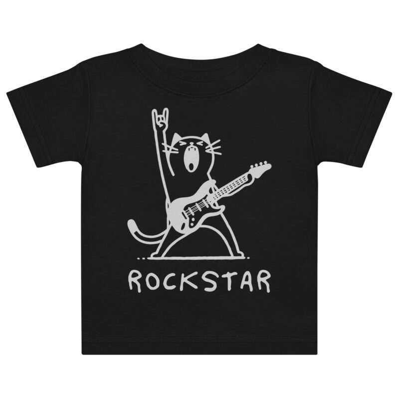 Rockstar Baby T-shirt Svart