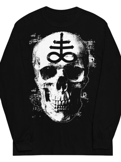 Occult Grunge Skull Långärmad T-shirt