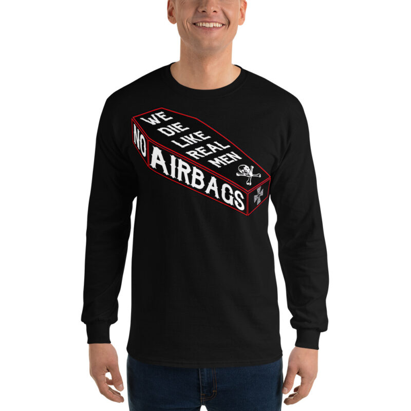No Airbags Långärmad T-shirt Svart - Bild 2