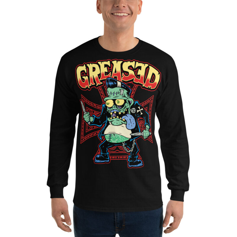 Greased Långärmad T-shirt - Bild 2