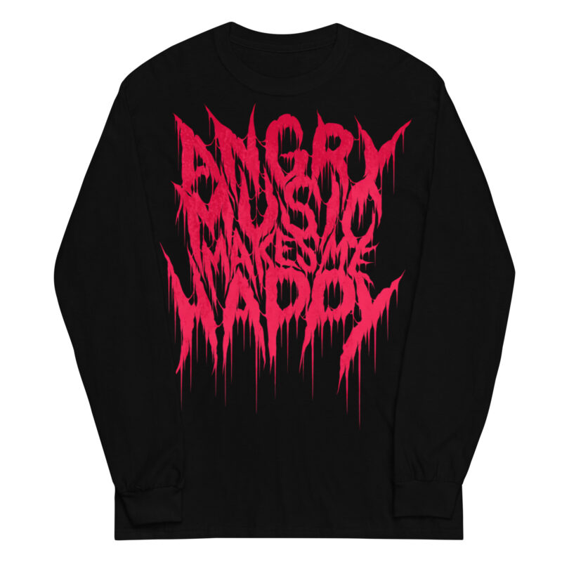 Angry Music Långärmad T-shirt