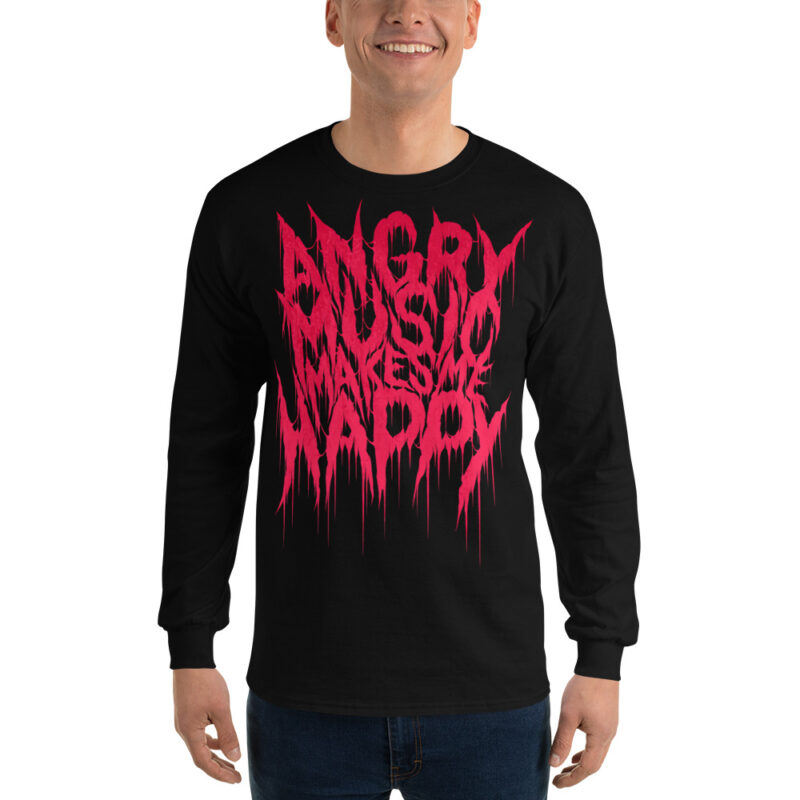 Angry Music Långärmad T-shirt - Bild 2