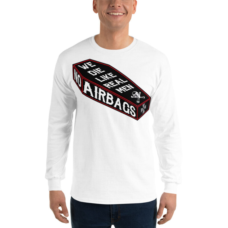 No Airbags Långärmad T-shirt Vit - Bild 2