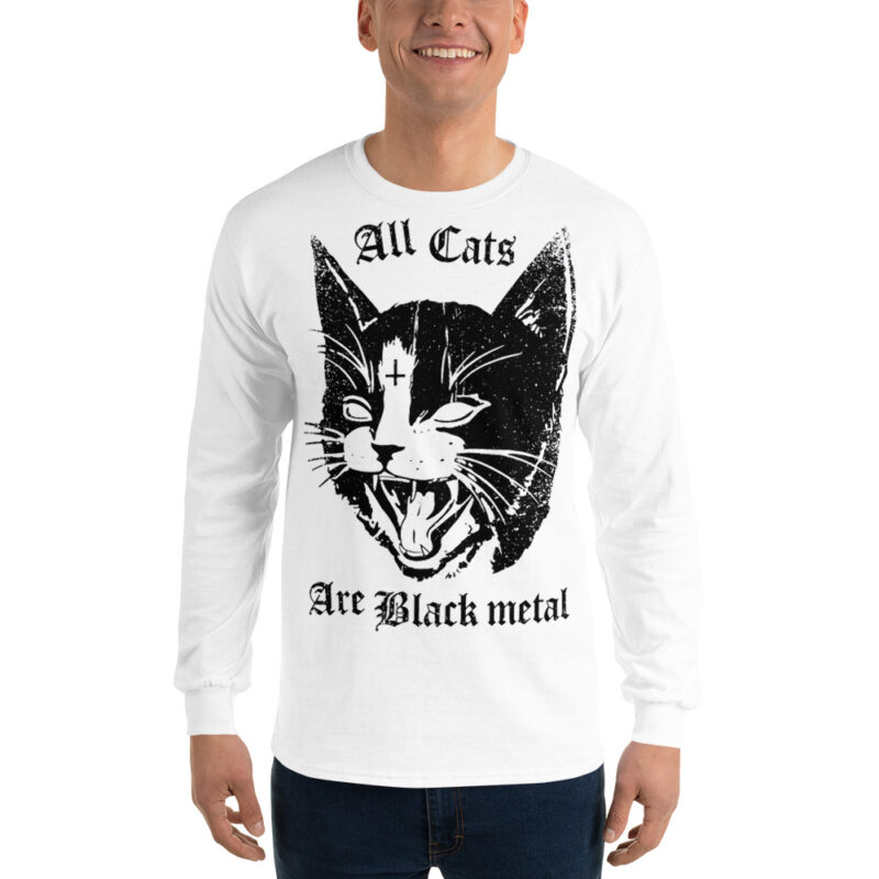All Cats Are Black Metal Långärmad T-shirt - Bild 2