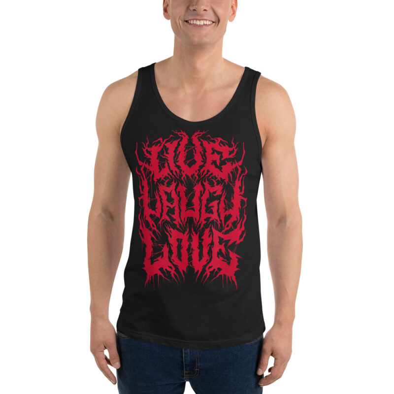Live Laugh Love Metal Linne - Bild 3