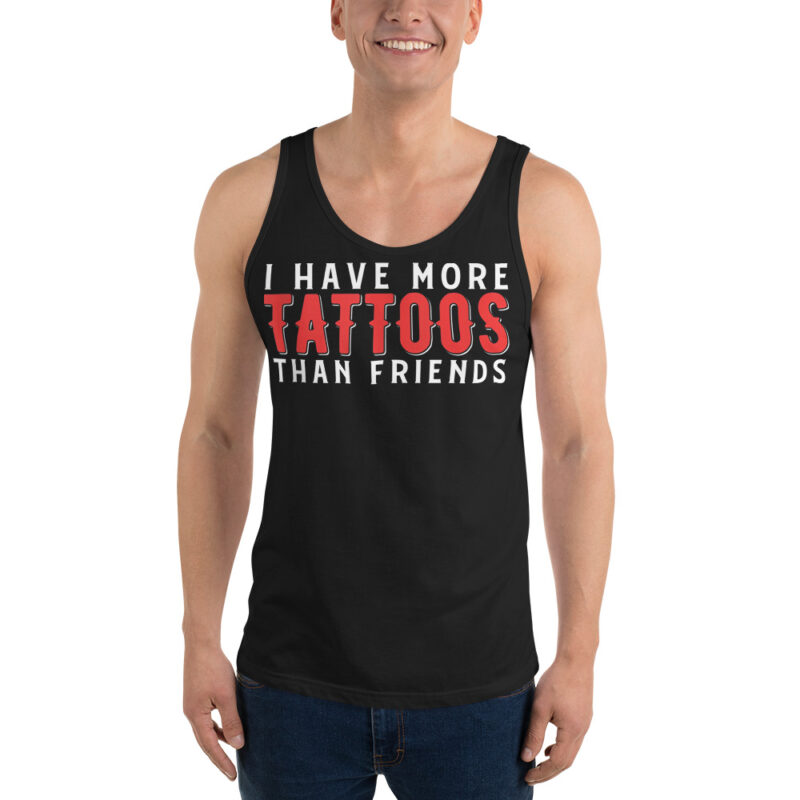 More Tattoos Than Friends Linne - Bild 2