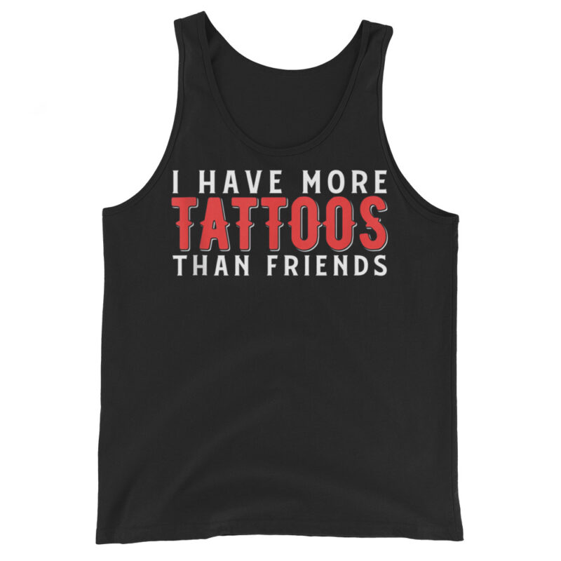 More Tattoos Than Friends Linne - Bild 4