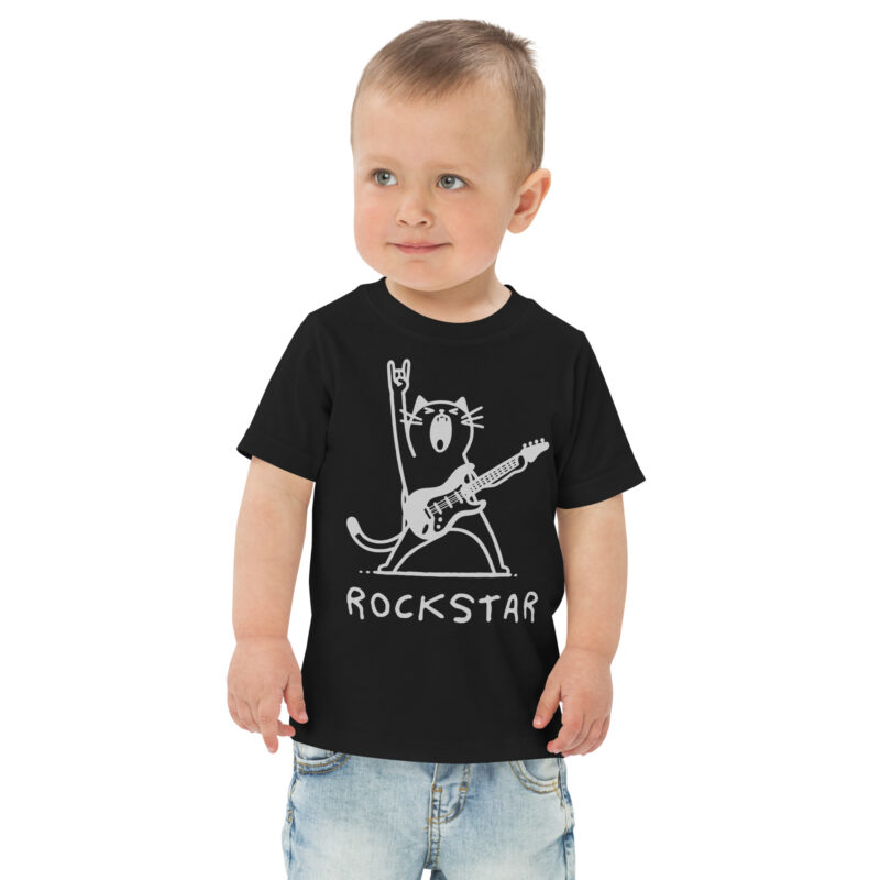 Rockstar Barn T-shirt Svart - Bild 2