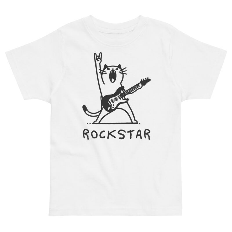 Rockstar Barn T-shirt Vit