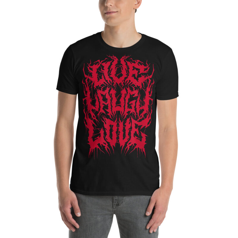 Live Laugh Love Metal T-shirt - Bild 2