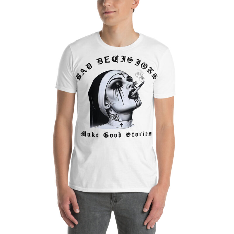 Bad Decisions T-shirt Vit - Bild 2