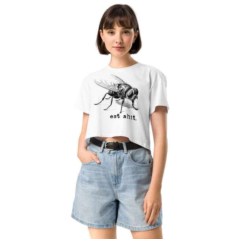 Eat Shit Crop Top - Bild 3