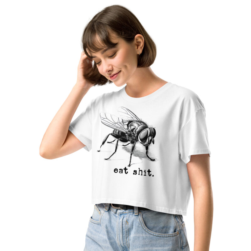 Eat Shit Crop Top - Bild 2