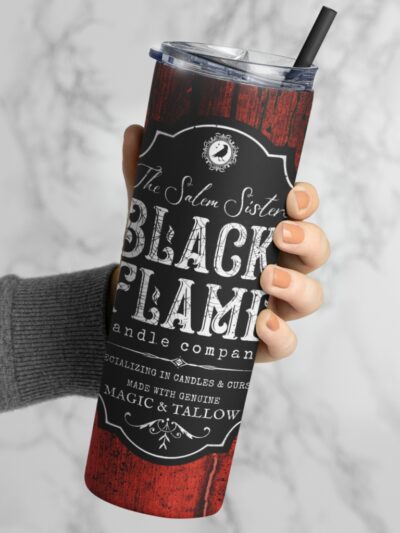Black Flame Tumbler