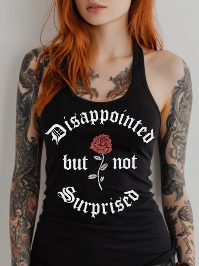 Disappointed Racerback Linne