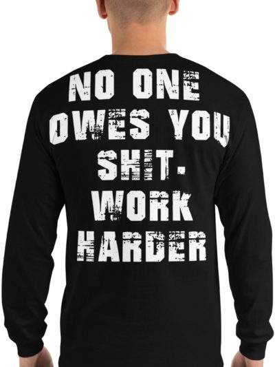 Work Harder Långärmad T-shirt