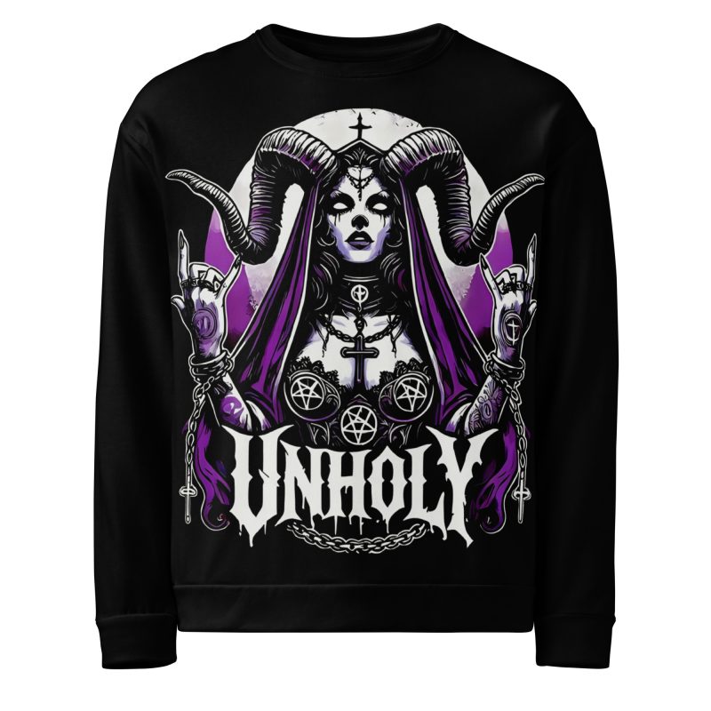 Unholy Devil Nun Premium Sweatshirt