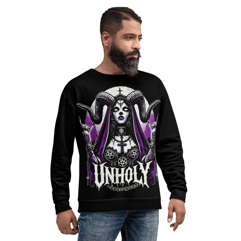 Unholy Devil Nun Premium Sweatshirt - Bild 7