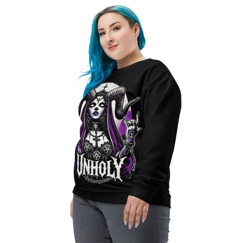 Unholy Devil Nun Premium Sweatshirt - Bild 6