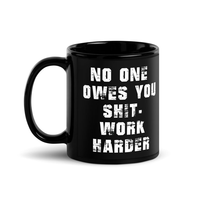 Work Harder Mugg - Bild 2