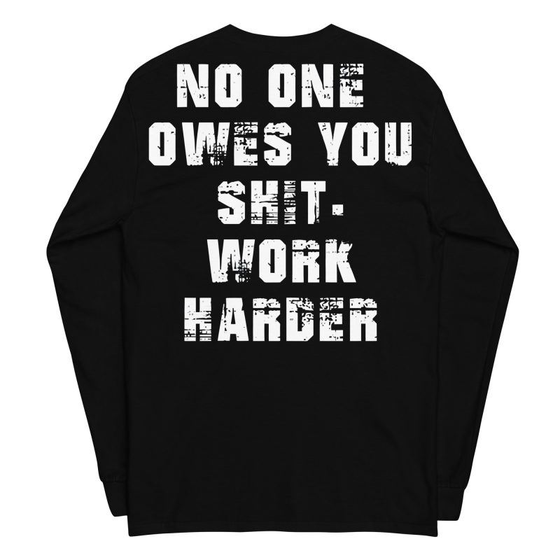 Work Harder Långärmad T-shirt - Bild 3