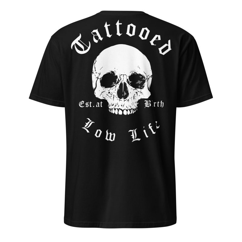 Tattooed Low Life T-shirt Svart [Ryggtryck] - Bild 2