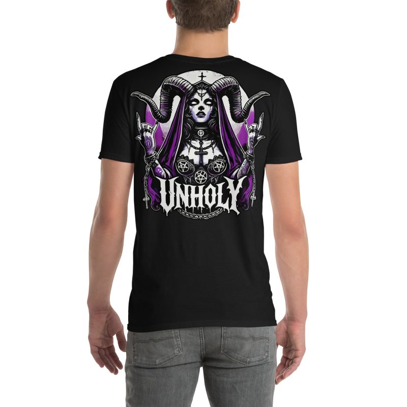 Unholy Devil Nun T-shirt [Ryggtryck] - Bild 3