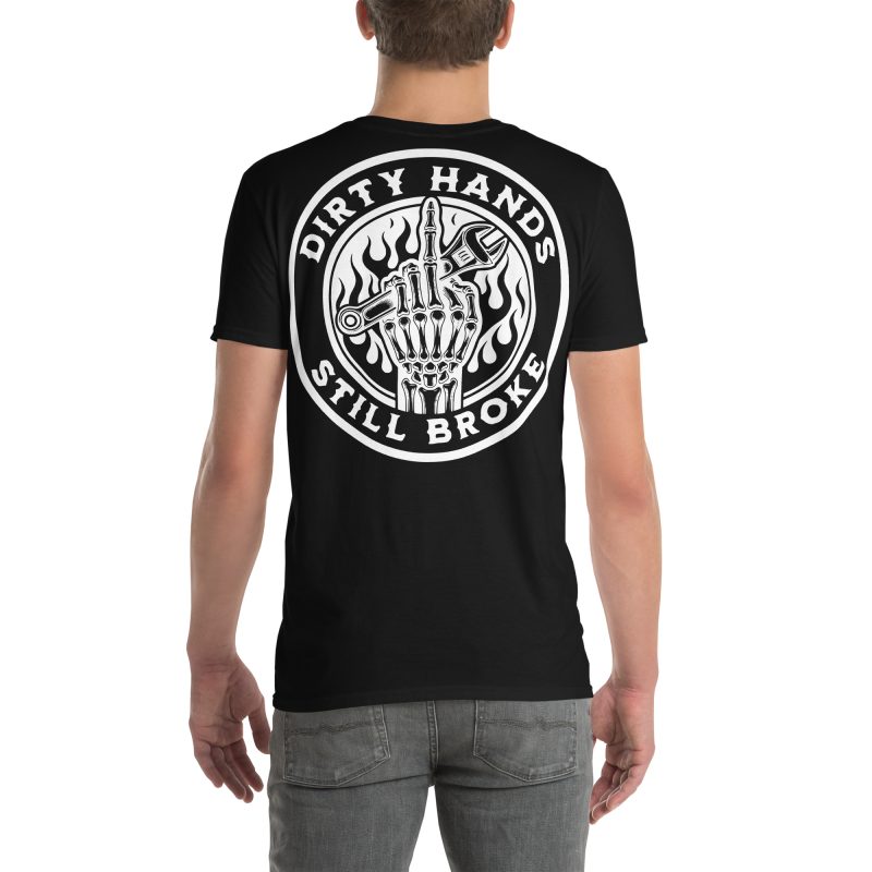 Dirty Hands T-shirt Svart [Ryggtryck] - Bild 2