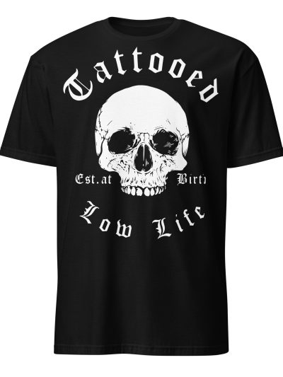 Tattooed Low Life T-shirt Svart
