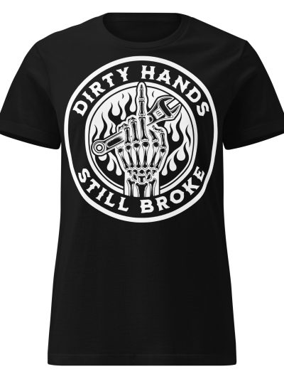Dirty Hands Women's T-shirt Svart