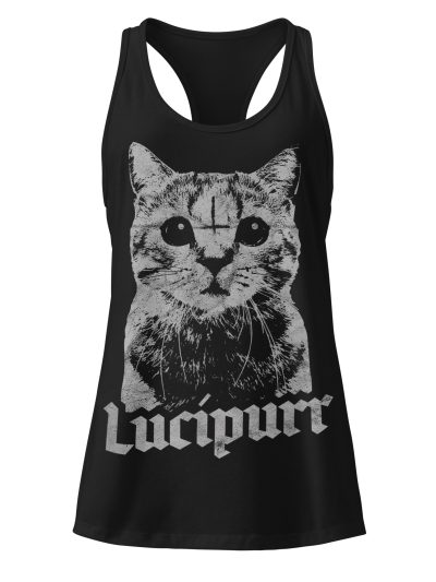 Satanic Lucipurr Racerback Linne