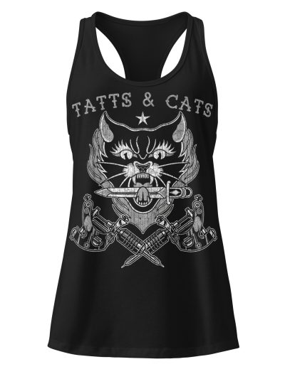 Tatts & Cats Racerback Linne