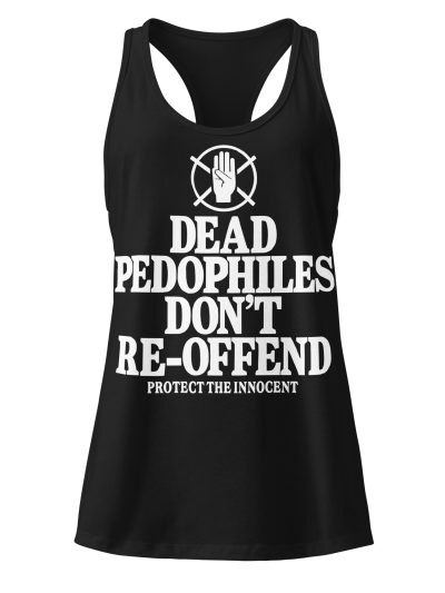 Dead Pedophiles Racerback Linne
