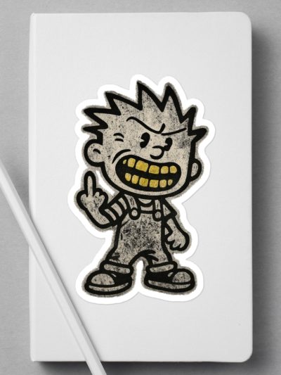 Cartoon Attitude Sticker