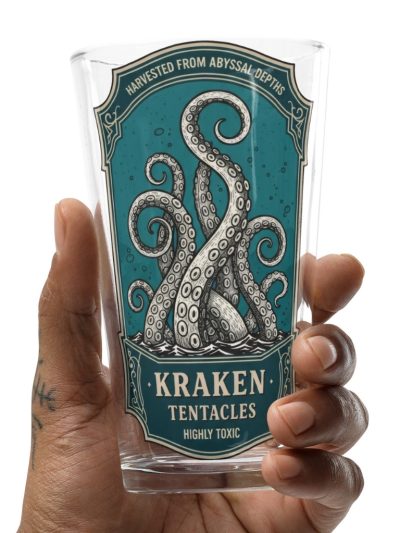 Kraken Tentacles Shaker Pint Glas