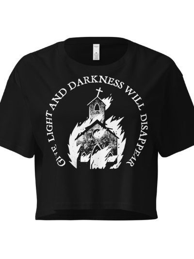 Light And Darkness Crop Top