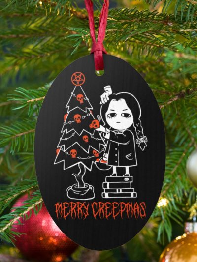 Merry Creepmas Julgransdekoration