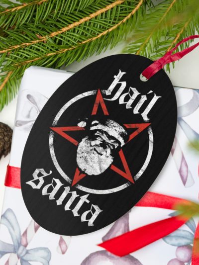 Occult Santa Red Julgransdekoration