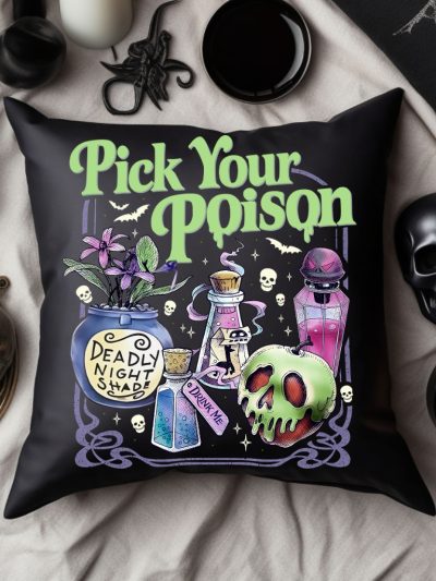 Pick Your Poison Prydnadskudde