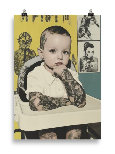 Tattooed Child Poster
